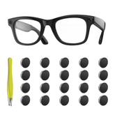HIBLOKS 20PCS Anti-Glare LED Sticker Compatible with Ray-Ban Meta & Gen 2 Wayfarer Skyler Headliner & Oakley Meta HSTN Smart Glasses