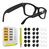 HIBLOKS 30Pcs Anti-Glare LED Sticker Set for Ray-Ban Meta Wayfarer/Skyler/Headliner Gen 2 & Oakley Meta HSTN Smart Glasses