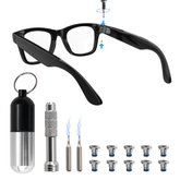 Magnetic Glass Temple Repair Tool Set for Ray-Ban Meta Gen 2/1, Meta Adventurer/Fury, Meta Blayzer/Scriber & Oakley Meta HSTN