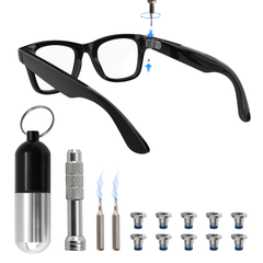 Magnetic Glass Temple Repair Tool Set for Ray-Ban Meta Gen 2/1, Meta Adventurer/Fury, Meta Blayzer/Scriber & Oakley Meta HSTN