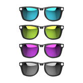 HiBloks 8 colors Polarized Clip-on Sunglasses for Ray-Ban Meta Wayfarer Smart Glasses