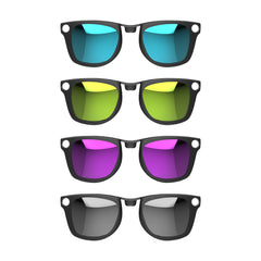 HiBloks 8 colors Polarized Clip-on Sunglasses for Ray-Ban Meta Wayfarer Smart Glasses