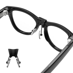 HiBloks Ai-glass Nose Pads Compatible with Ray-Ban Meta Wayfarer Gen 1 & Gen 2 Smart Glasses