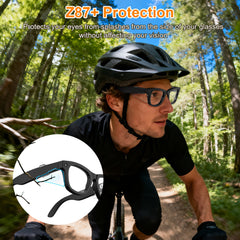 HiBloks Safety Glasses Side Shields for Ray-Ban Meta - Hibloks AI Glasses Accessories Store