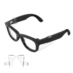 HiBloks Safety Glasses Side Shields for Ray-Ban Meta - Hibloks AI Glasses Accessories Store
