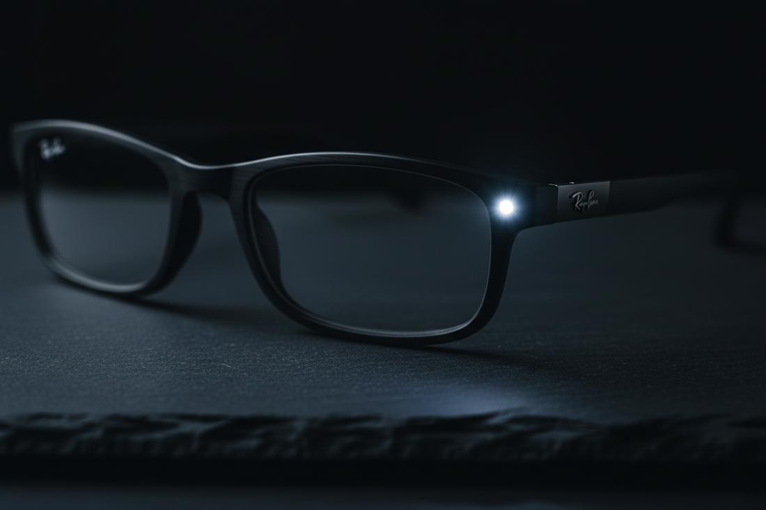 Ray-Ban Meta LED glare problem - smart glasses LED indicator light