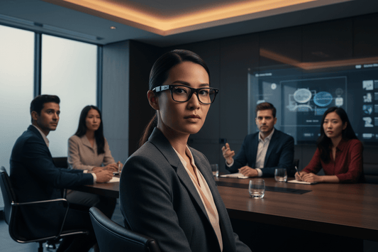Why Every Ray-Ban Meta Blayzer Optics User Needs an LED Blocker at Work - Hibloks AI Glasses Accessories Store