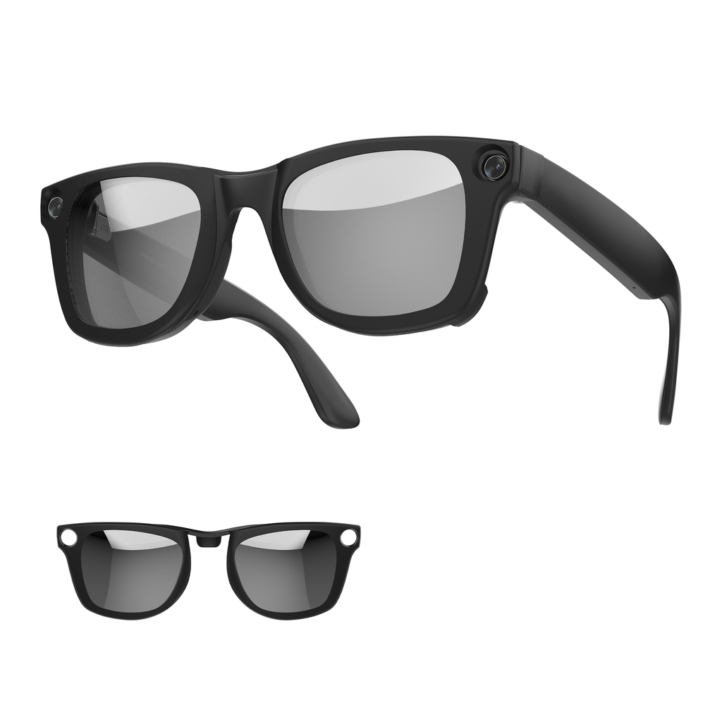 HiBloks 1 Pair of Polarized Clip Lenses for Ray-Ban Meta Wayfarer