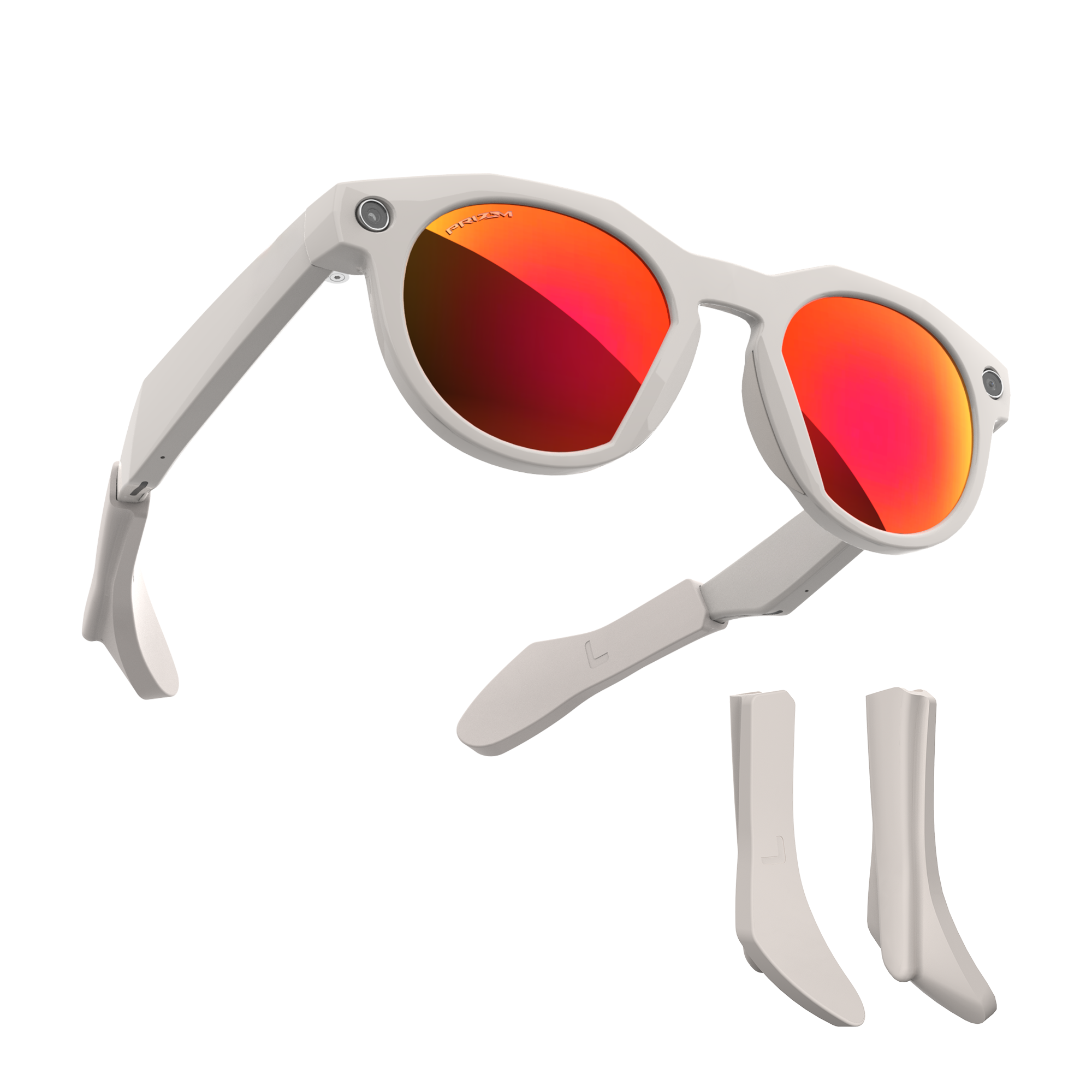 HIBLOKS Eyeglass Ear Grip Compatible with Oakley Meta HSTN Smart Glasses