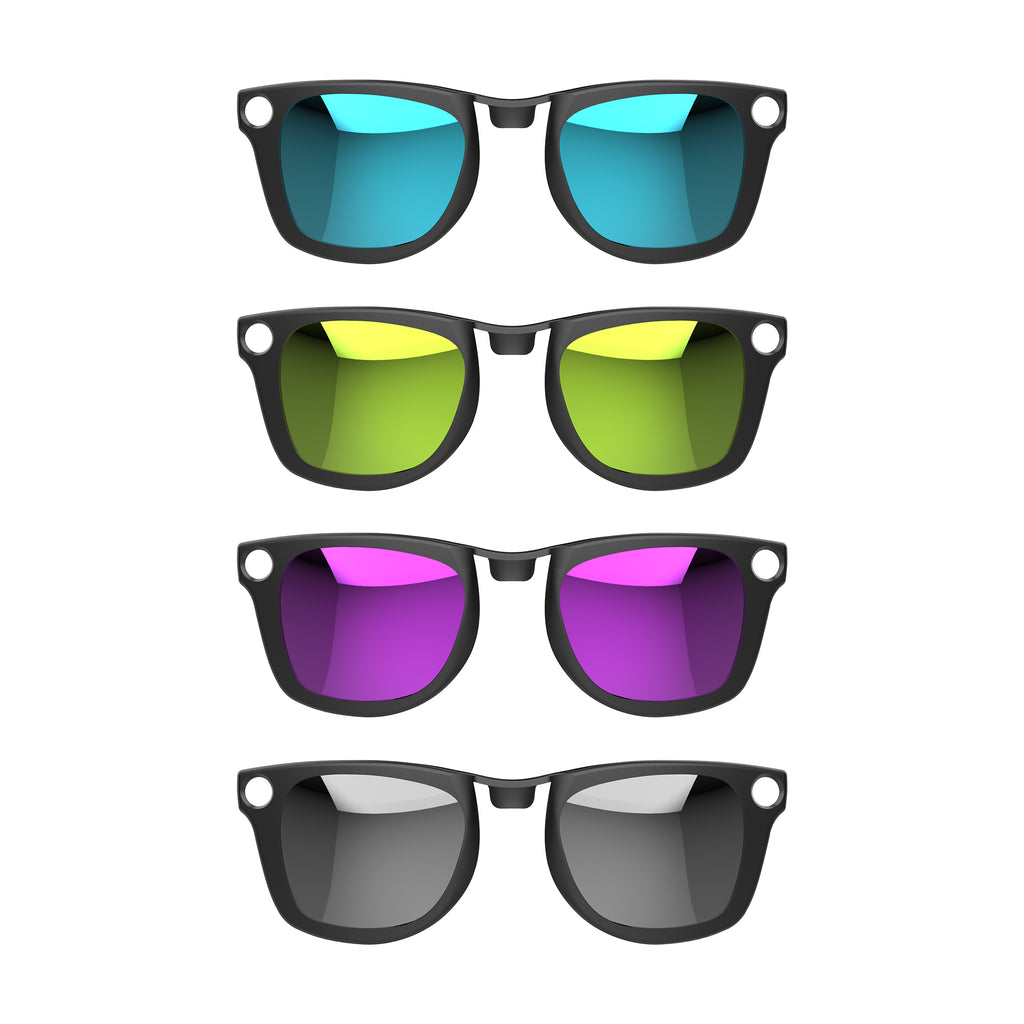 HIBLOKS 4Pcs Polarized Clip for Ray-Ban Meta Wayfarer