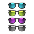 HIBLOKS 4Pcs Polarized Clip for Ray-Ban Meta Wayfarer