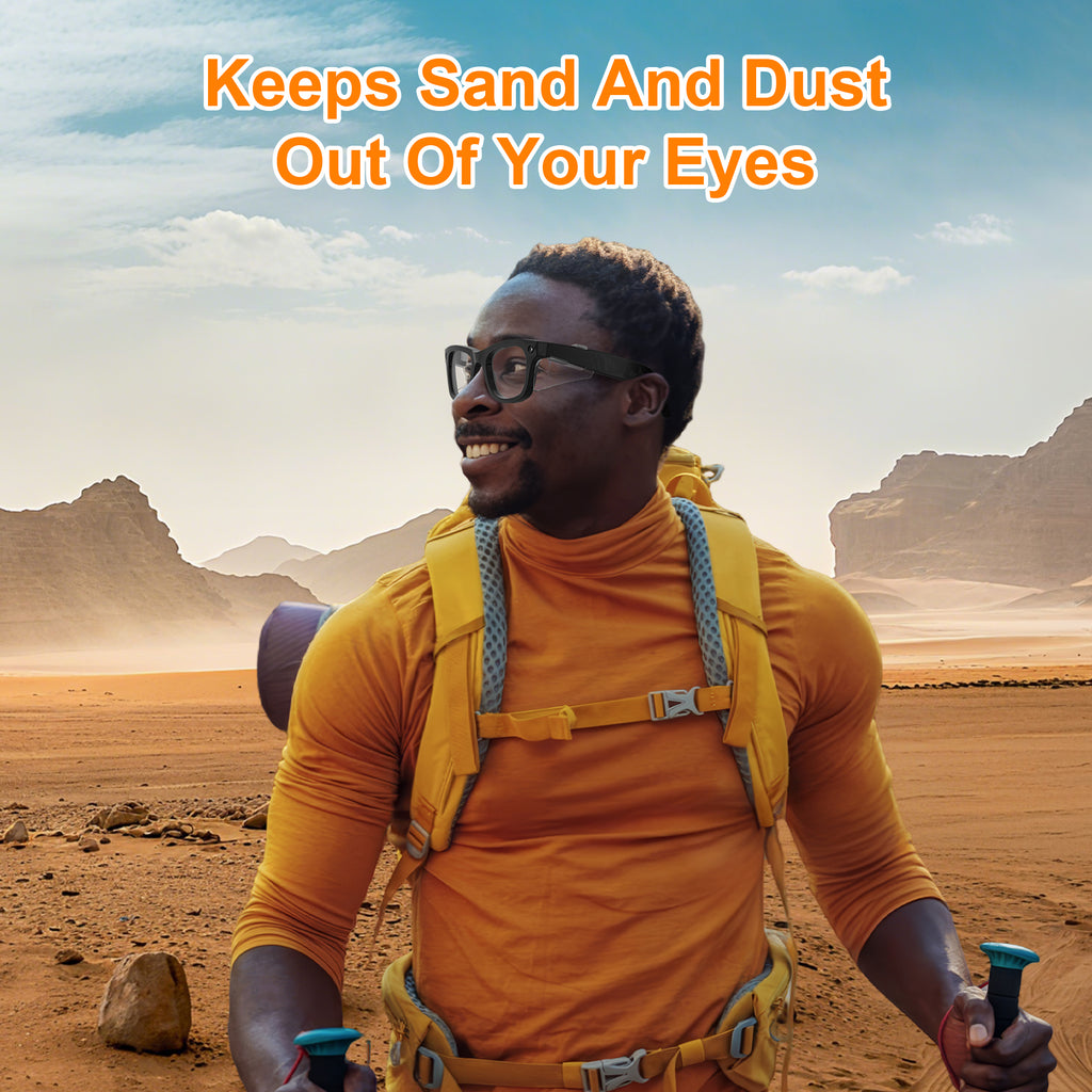 HiBloks Safety Glasses Side Shields for Ray-Ban Meta