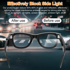 HiBloks Safety Glasses Side Shields for Ray-Ban Meta