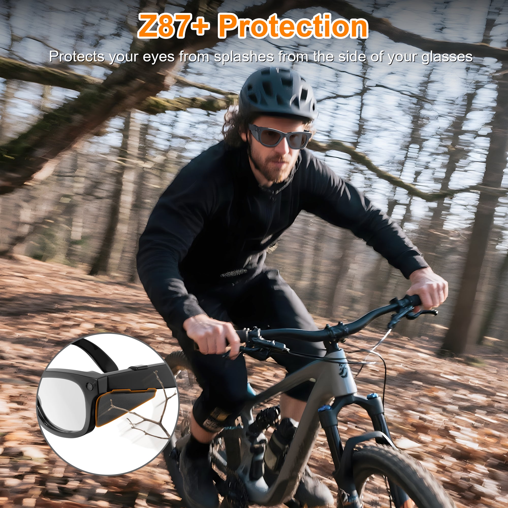 HiBloks Safety Glasses Side Shields for Ray-Ban Meta