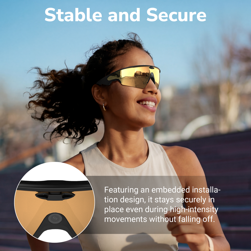 HiBloks 10PCs LED Blockers for Oakley Meta Vanguard Glasses, Smart Glasses Accessories Inserted LED Blocking Shield Seamlessly Integrated Light Cover