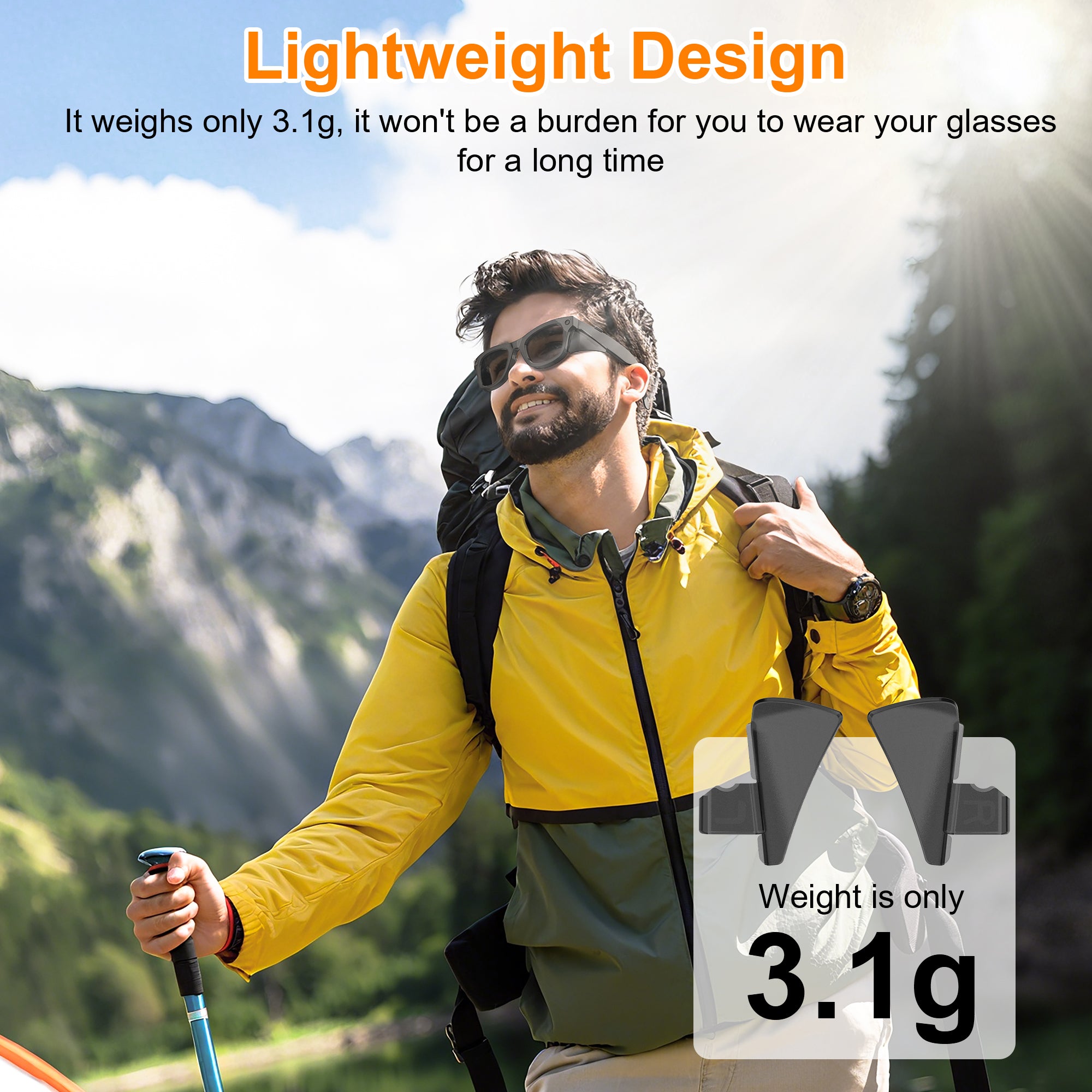 HiBloks Safety Glasses Side Shields for Ray-Ban Meta