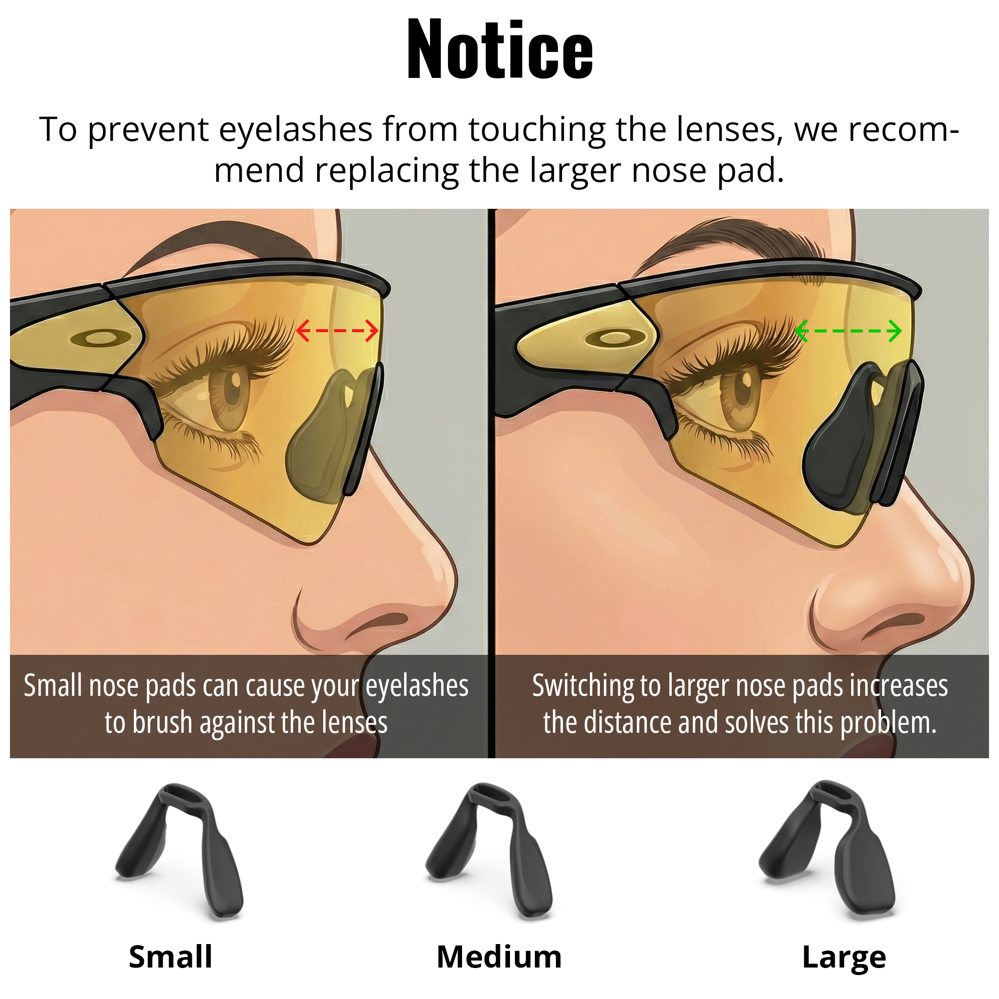 HiBloks Clip On Lenses Compatible with Oakley Meta Vanguard Glasses