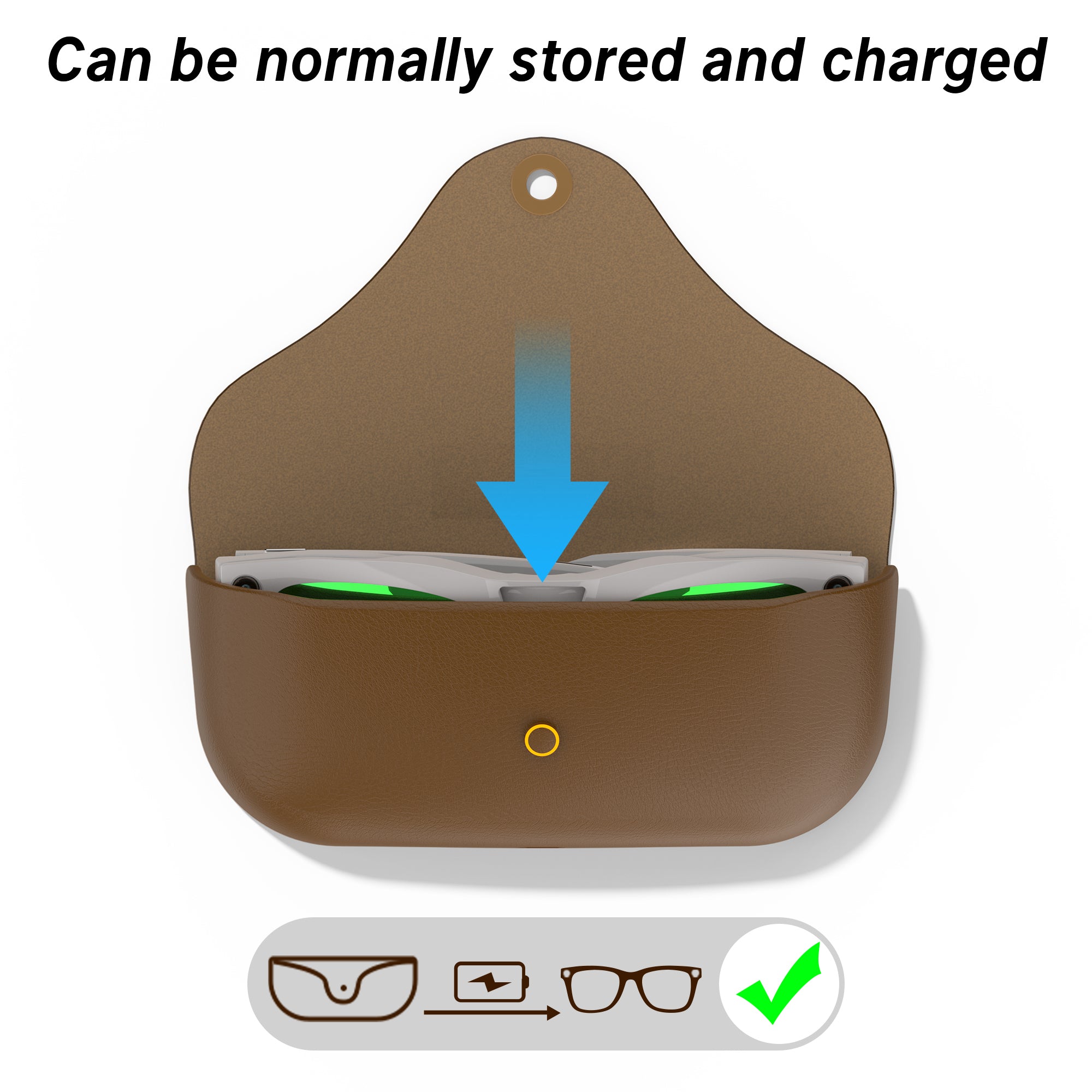HiBloks 4 Gradient Colors Polarized Clip-on Sunglasses for Ray-Ban Meta Skyler Shiny Chalky Grey Smart Glasses