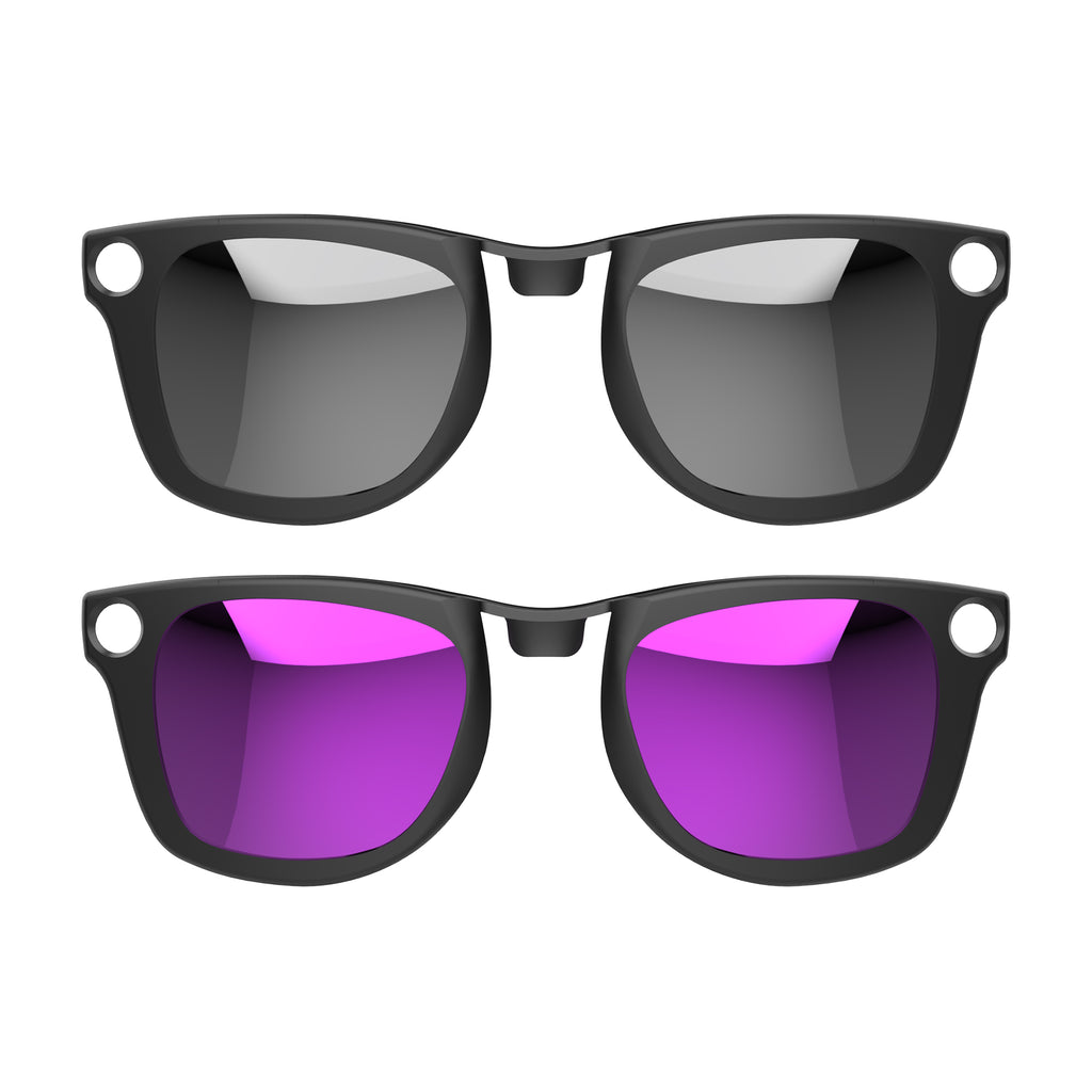 HiBloks 2Pcs Polarized Clip for Ray-Ban Meta Wayfarer