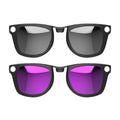 HiBloks 2Pcs Polarized Clip for Ray-Ban Meta Wayfarer