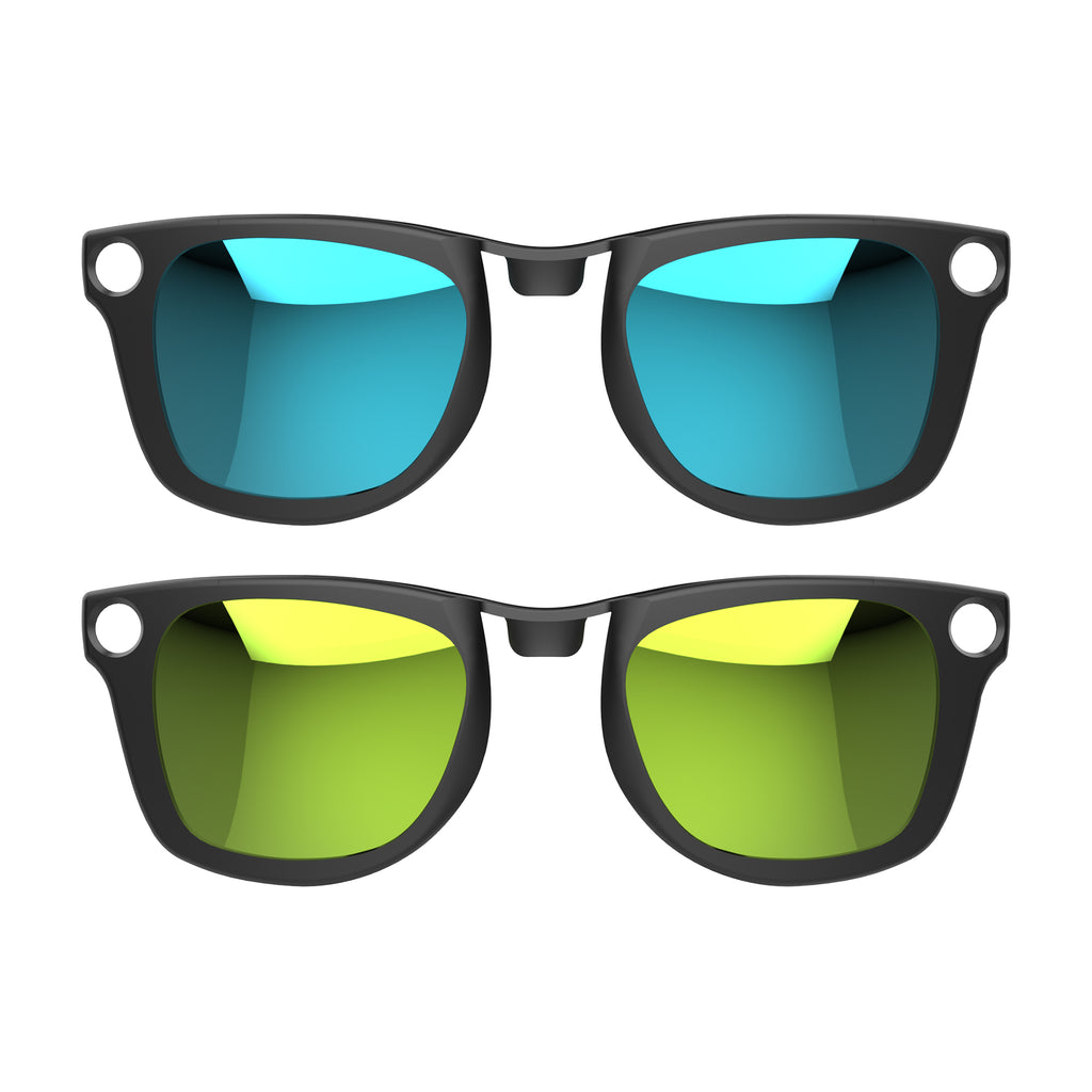 HiBloks 2Pcs Polarized Clip for Ray-Ban Meta Wayfarer