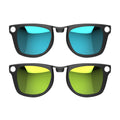 HiBloks 2Pcs Polarized Clip for Ray-Ban Meta Wayfarer