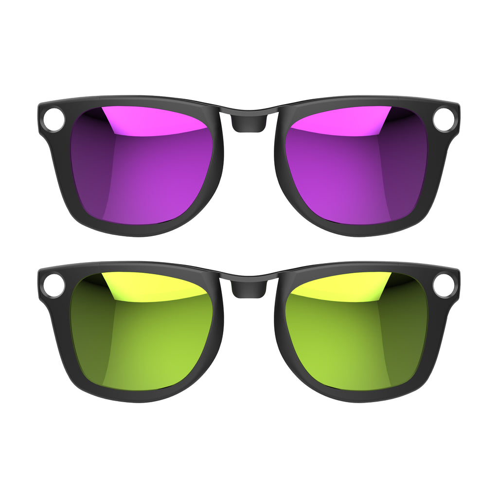 HiBloks 2Pcs Polarized Clip for Ray-Ban Meta Wayfarer