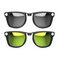 HiBloks 2Pcs Polarized Clip for Ray-Ban Meta Wayfarer