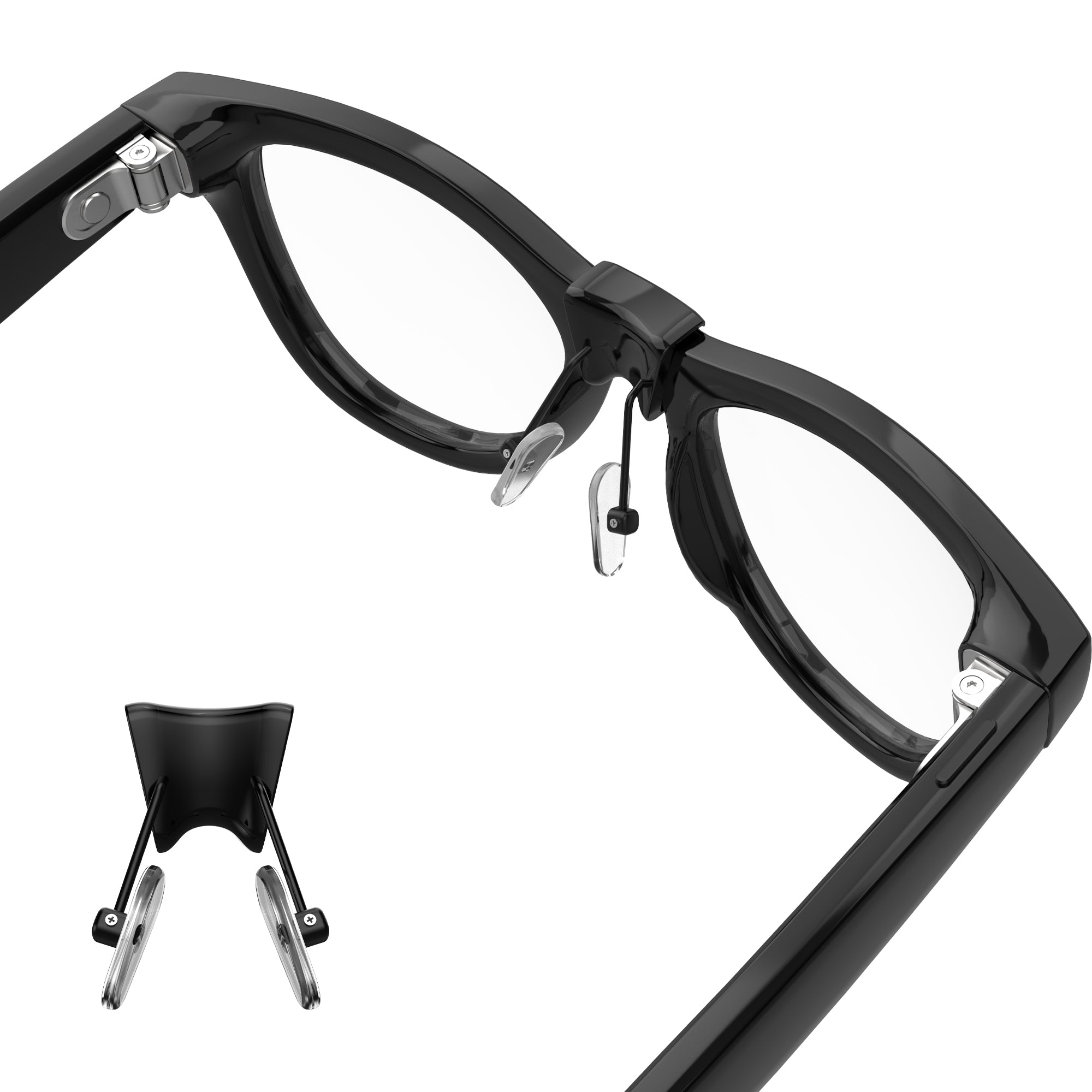 HIBLOKS Eyeglass Nose Pads Compatible with Ray-Ban Meta Wayfarer Gen 1 & Gen 2