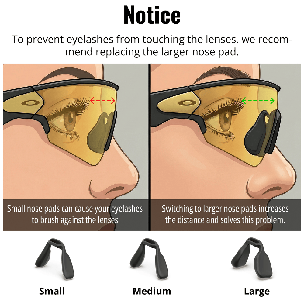 HiBloks Clip On Lenses Compatible with Oakley Meta Vanguard Glasses - Hibloks AI Glasses Accessories Store