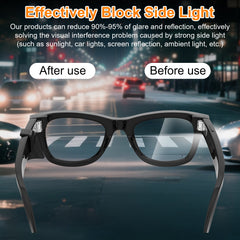 HiBloks Safety Glasses Side Shields for Ray-Ban Meta - Hibloks AI Glasses Accessories Store